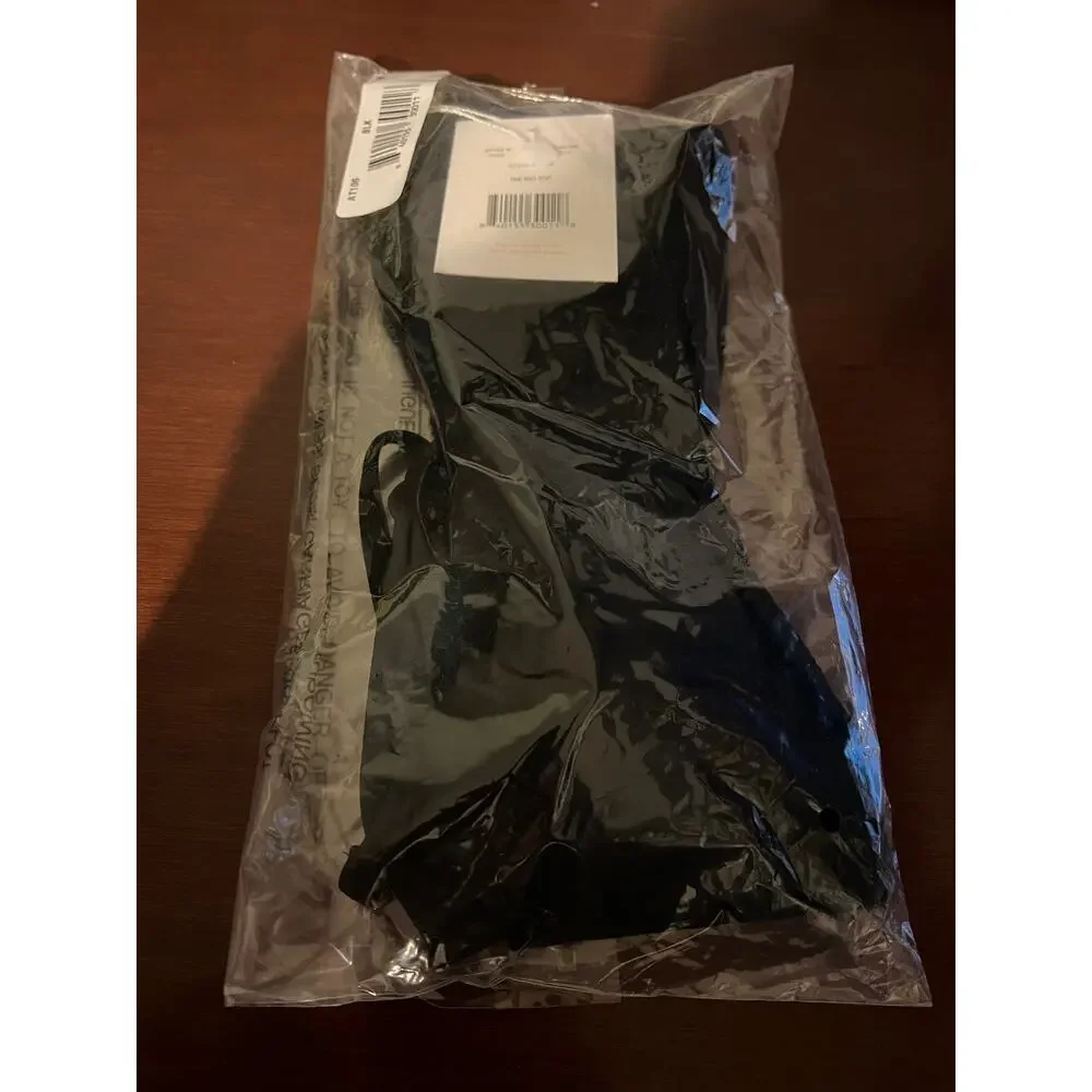 NWT Andie The Rio Top Flat Convertible Bikini Top Black Size M